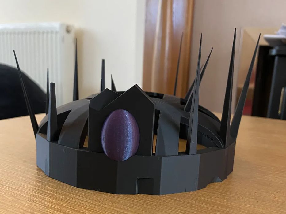 Coroa "Ender Crown" Estilo Game of Thrones
