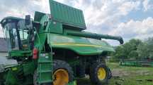Послуги комбайна John Deere 9880 STS збирання ріпаку, пшениці, сої,