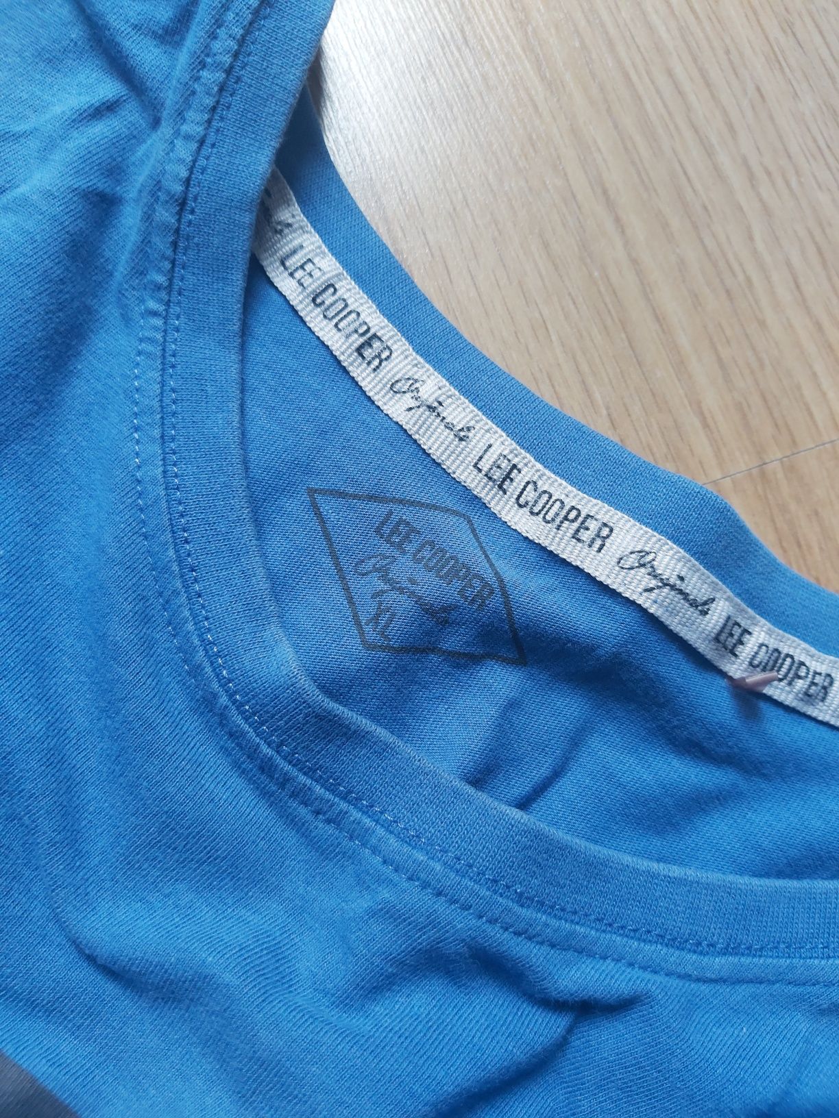 Koszulka męska  XL lee cooper niebieska