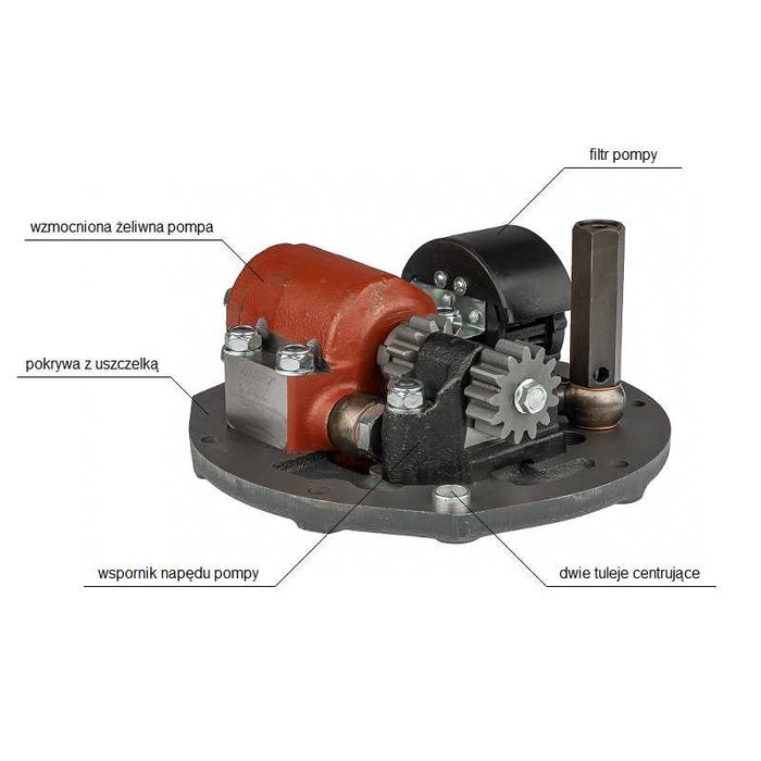 Kompletna pokrywa pompy do ciągnika Ursus C-360 C-360-3P