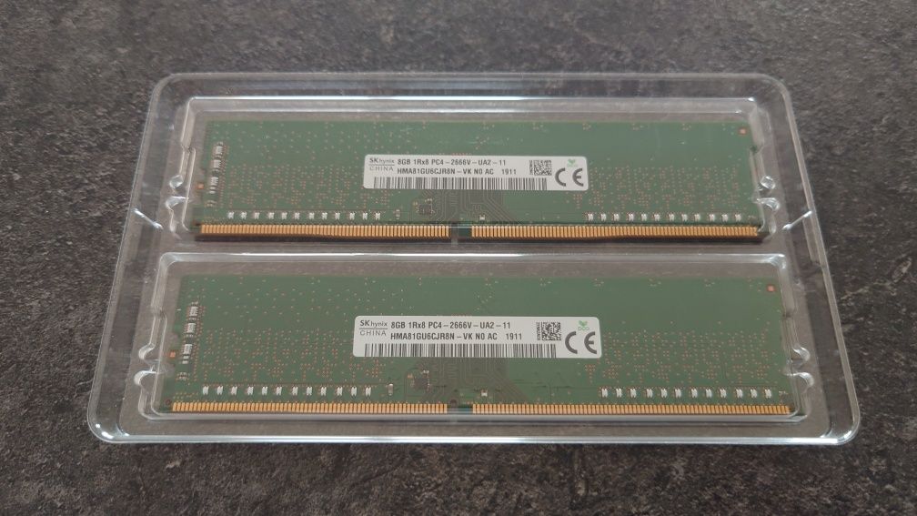 16GB (2x8GB) Pamięć RAM HYNIX DDR4 PC4 2666MHz