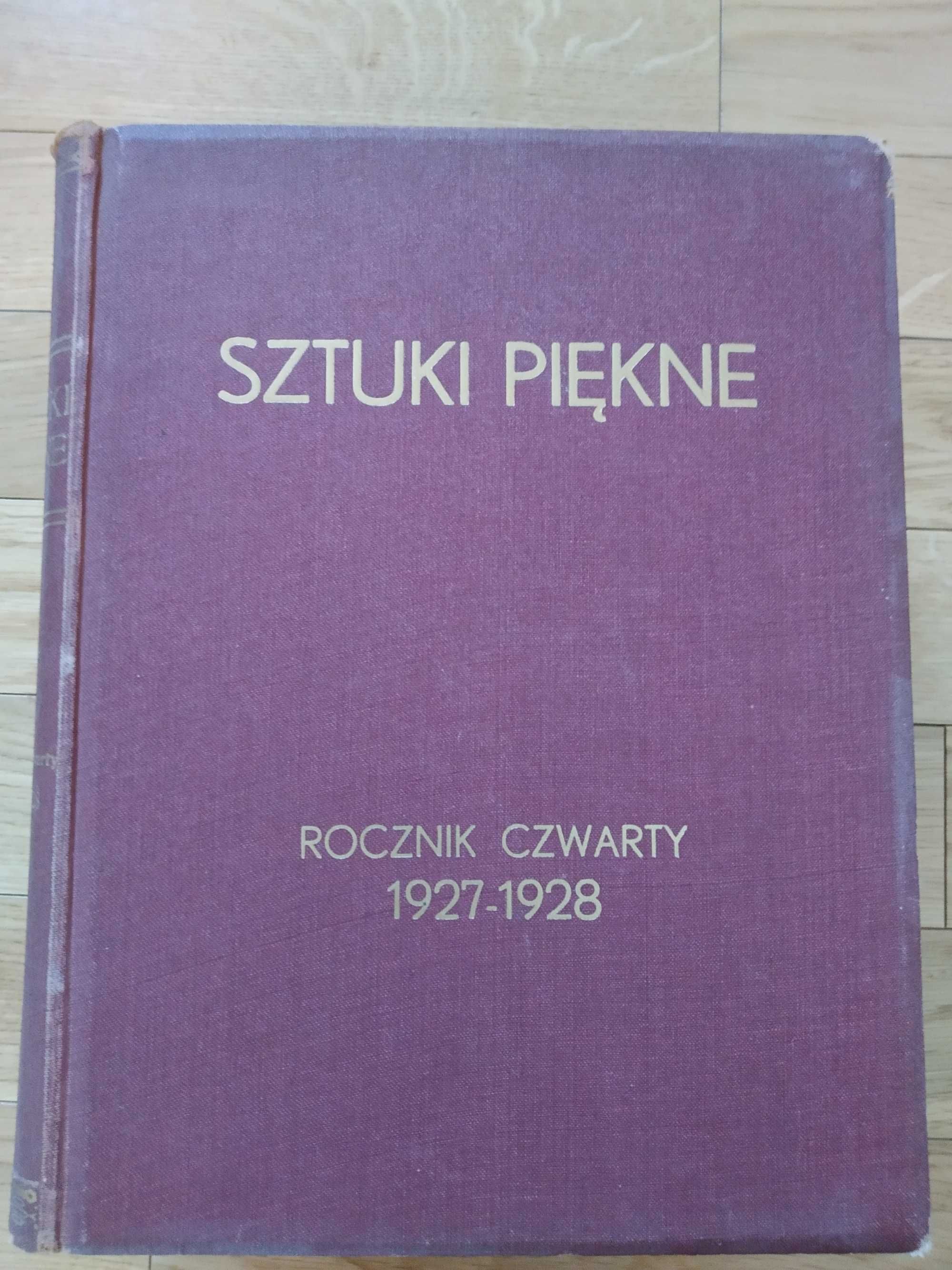 Sztuki piękne 1924-28. Tom 1-5. Kompletne. Wyjątkowo dobrze zachowane