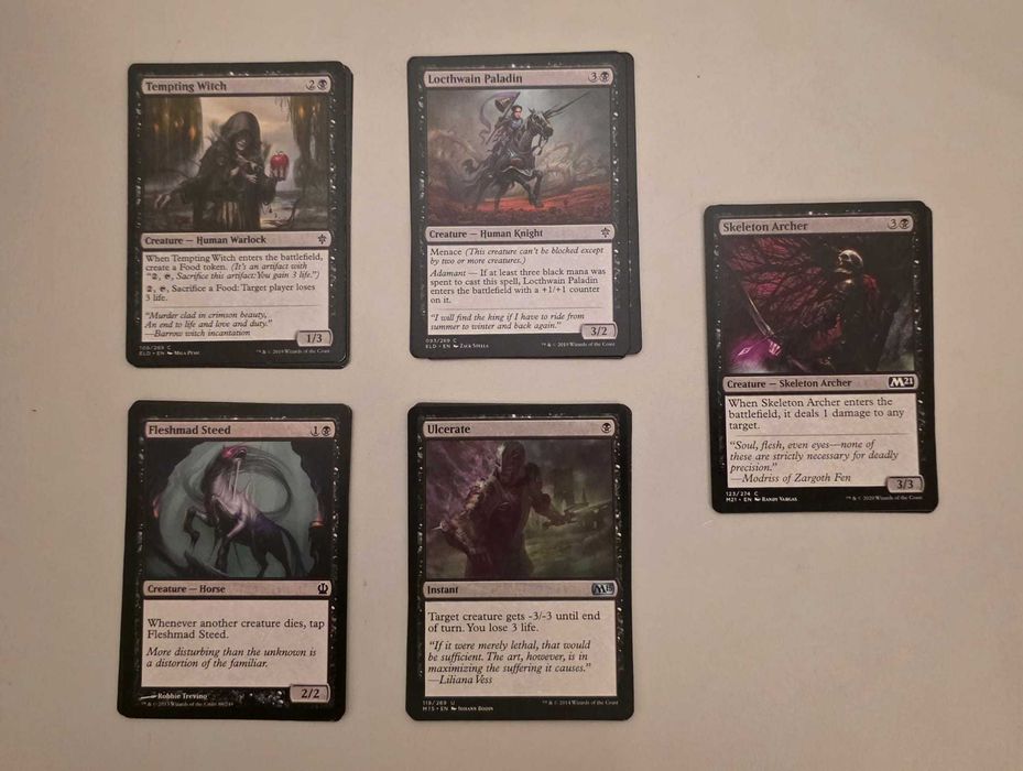 Cartas Magic - Pretas