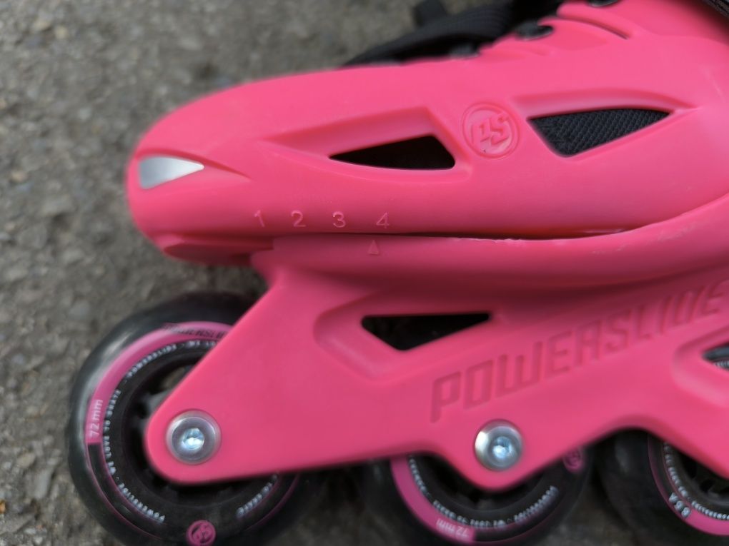 Rolki Powerslide stargaze 33-36. Jak nowe!