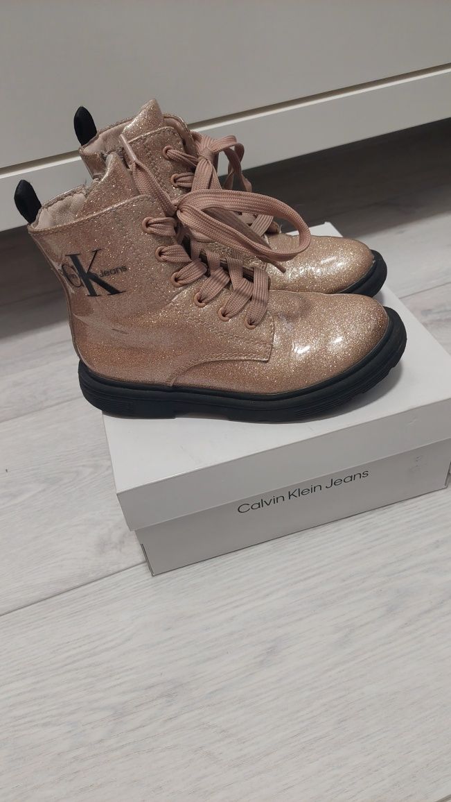 Buciki calvin klein jak nowe rozmiar 28