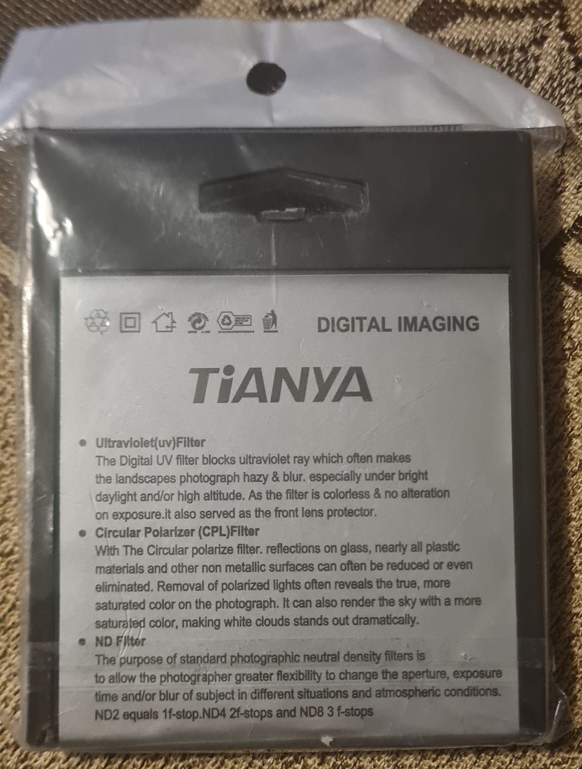 Tianya 72 mm Filtr MC UV