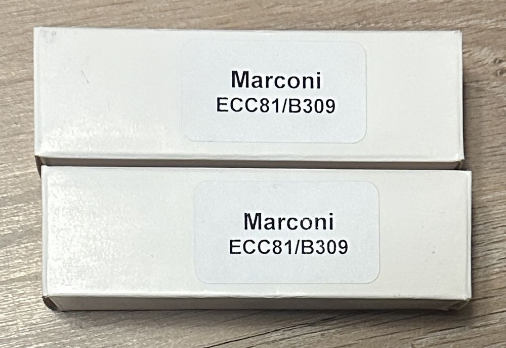 Lampy NOS Marconi ECC81