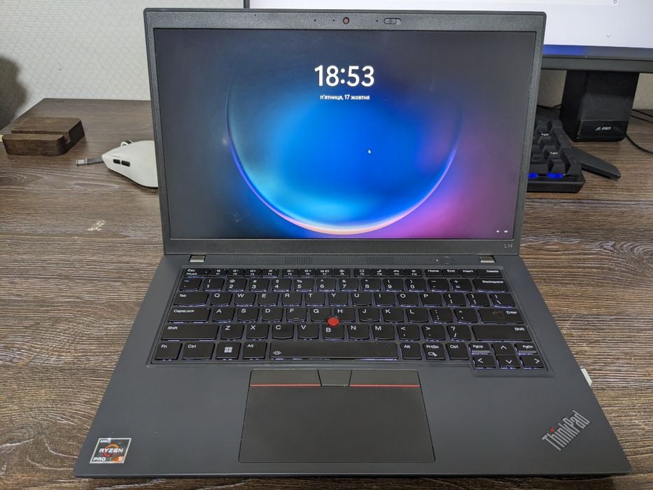 Ноутбук Lenovo ThinkPad L14 Gen 4 Ryzen 5 PRO 7530U, 16 GB DDR4, 512GB