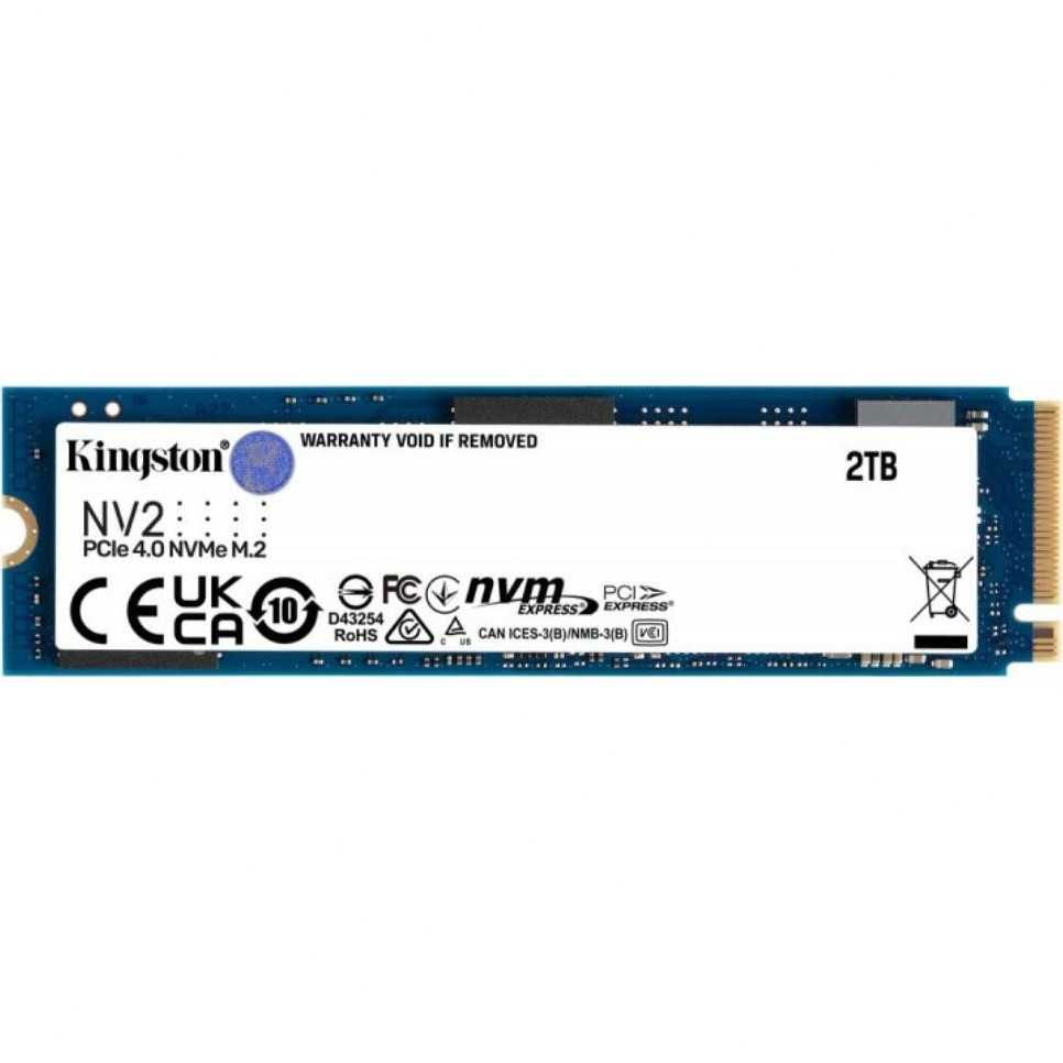 SSD диск Kingston NV2 2TB M.2 2280 NVMe PCIe 4.0 x4 (SNV2S/2000G)