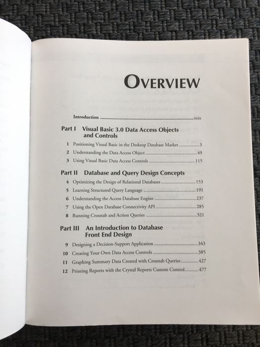 Database Developer’s Guide with Visual Basic 3