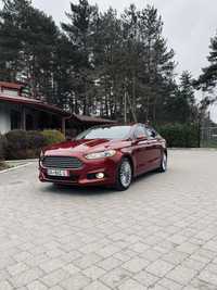 Червоний Ford Fusion Titanium. Франківськ, Львів