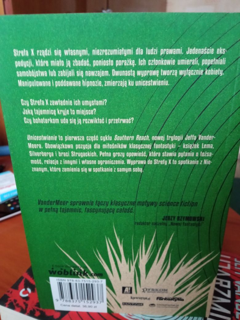 Jeff VanderMeer "Unicestwienie", "Ujarzmienie", "Ukojenie"