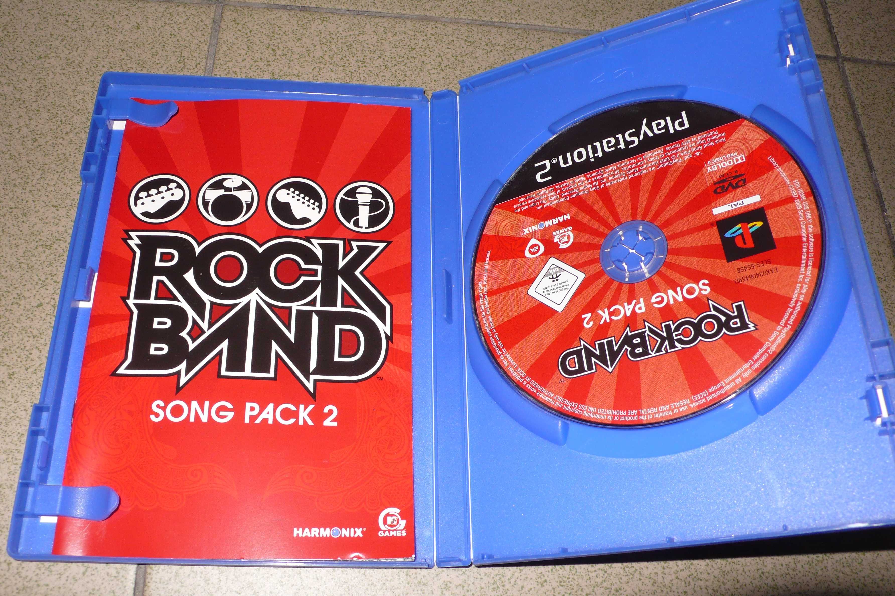 Rock Band : Song Pack 2 na PS2 Playstation 2