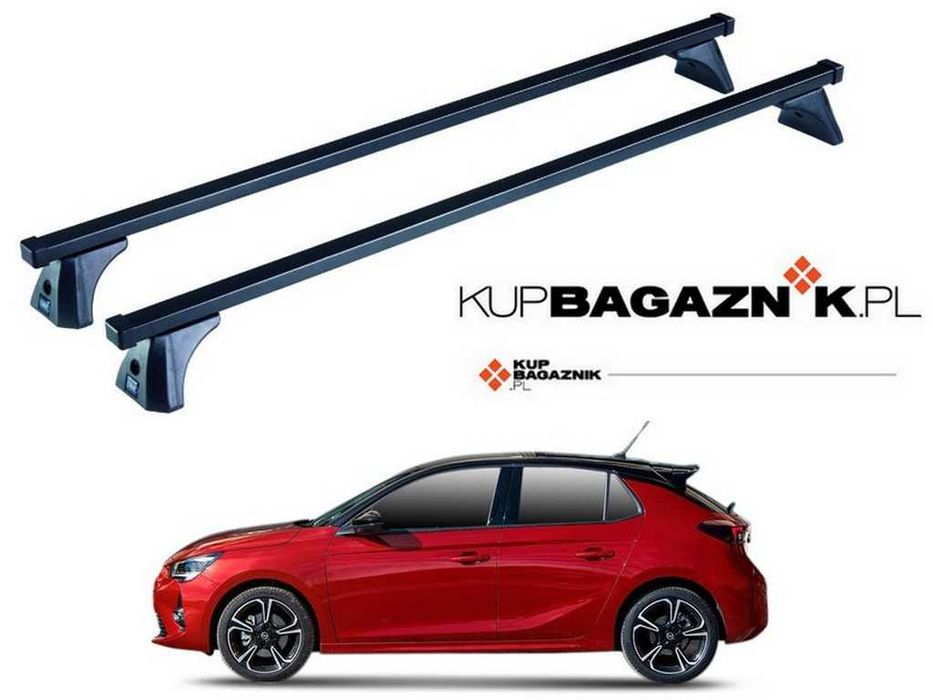 Bagażnik Dachowy OPEL CORSA F HB 2019 do 2025 bazowy belki reling dach