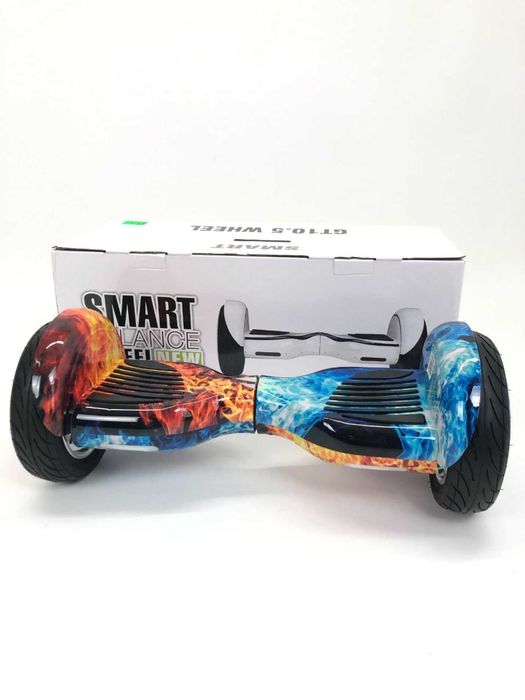 НОВИНКА 2025! Гіроборд Smart Balance 10,5.Самобаланс. Вогонь та Лід