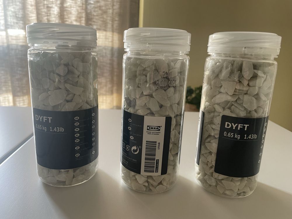 Pedras para decoração IKEA - novo