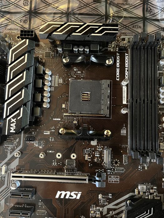 Płyta główna MSI B450 - A PRO MAX + Dysk 1TB Nvme