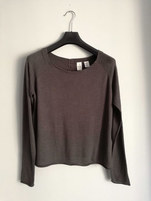 H&M Logg cienki sweter oversize rozm M