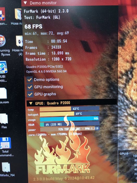 Відеокарта на 4 монітора Nvidia Quadro P2000 5Gb GDDR5