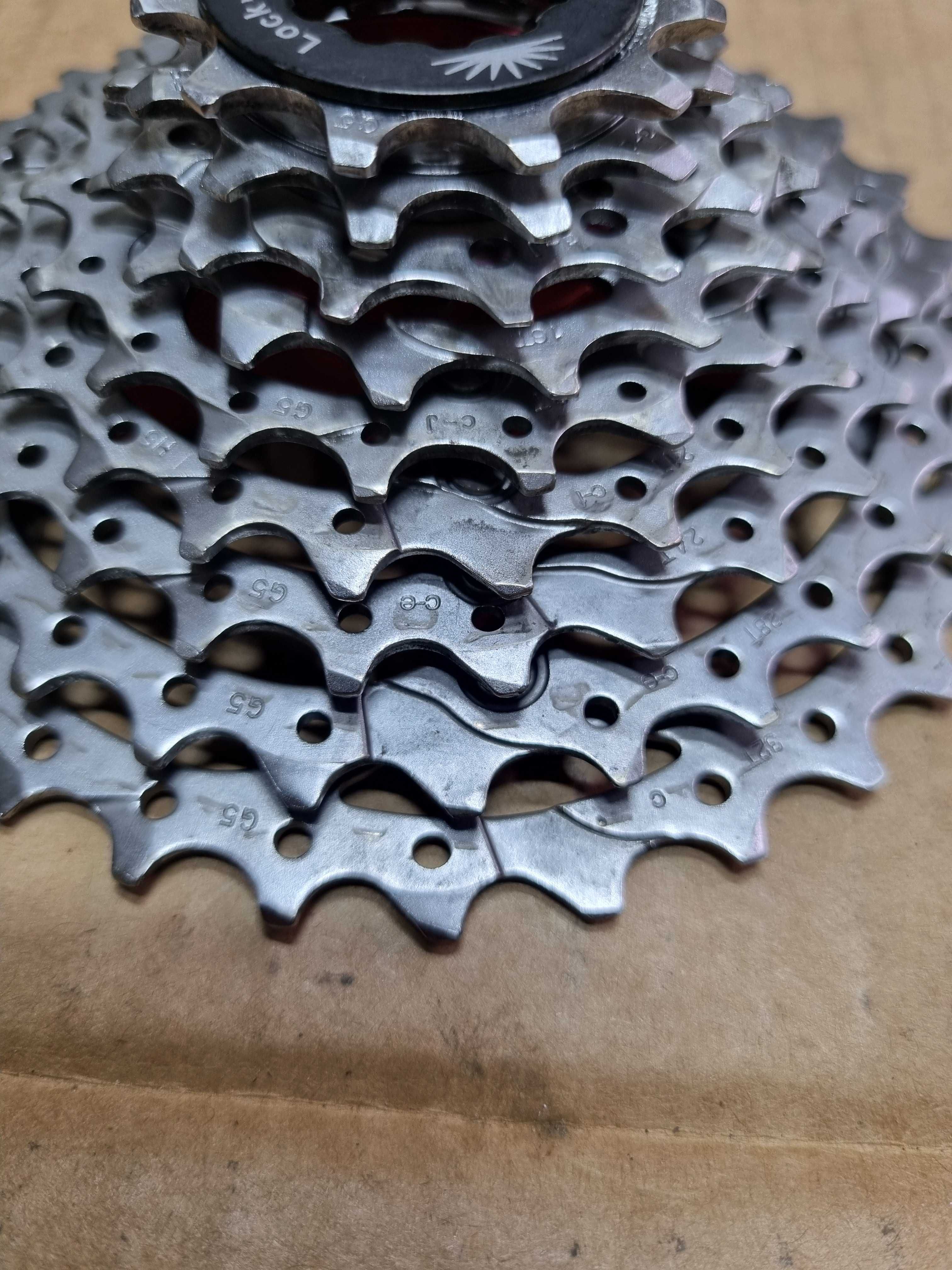 Kaseta Sram 9s plus łańcuch