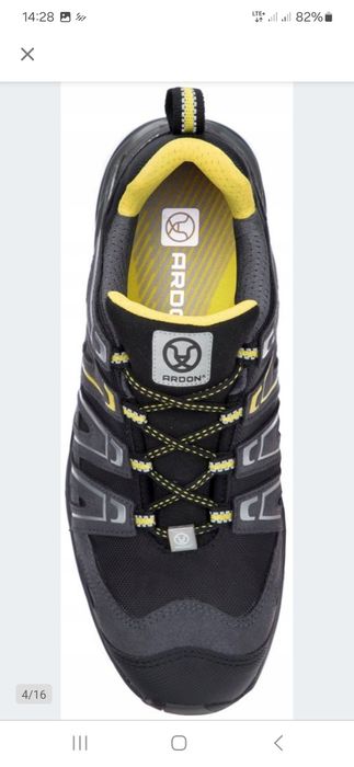 NOWE Buty męskie robocze z noskiem ARDON DIGGER S1 szare R46