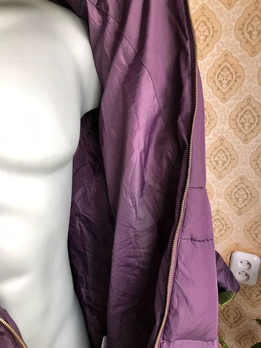 Натуральный пуховик  пух-перо размер 56-58