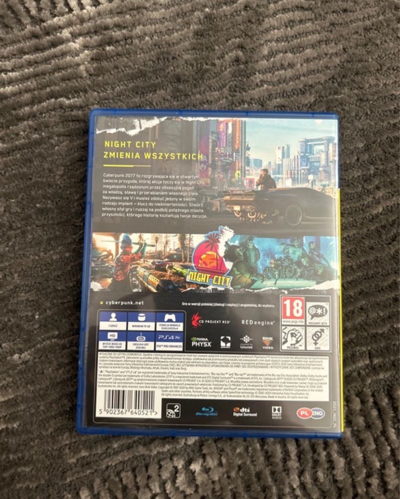 Sprzedam gre cyberpunk 2077