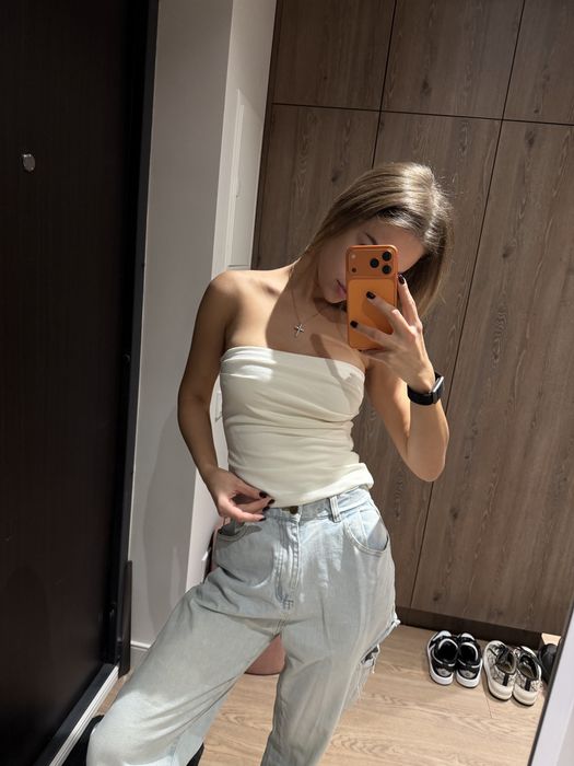 Белый топ papaya