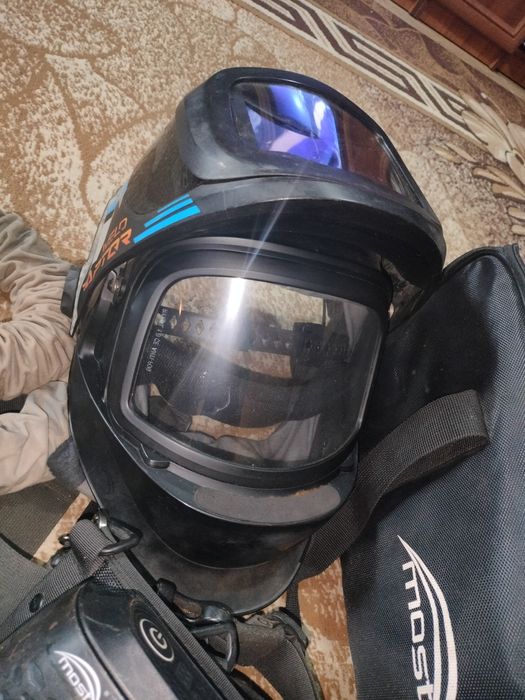 Przyłbica spawalnicza MOST z nawiewem