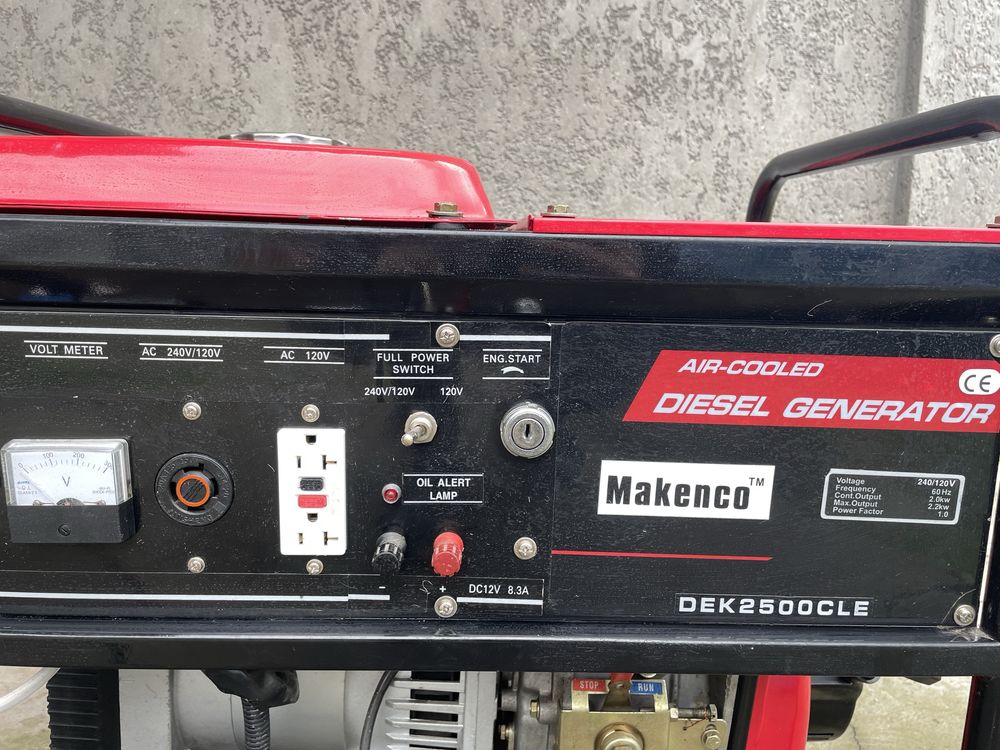 ПРОДАМ Дизельний генератор "MAKENCO" 2.2kw