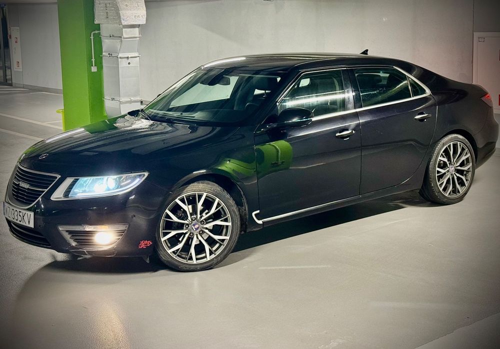 Saab 9-5 Vector, bezwypadkowy, pełna historia serwisowa, Harman Kardon, HAK