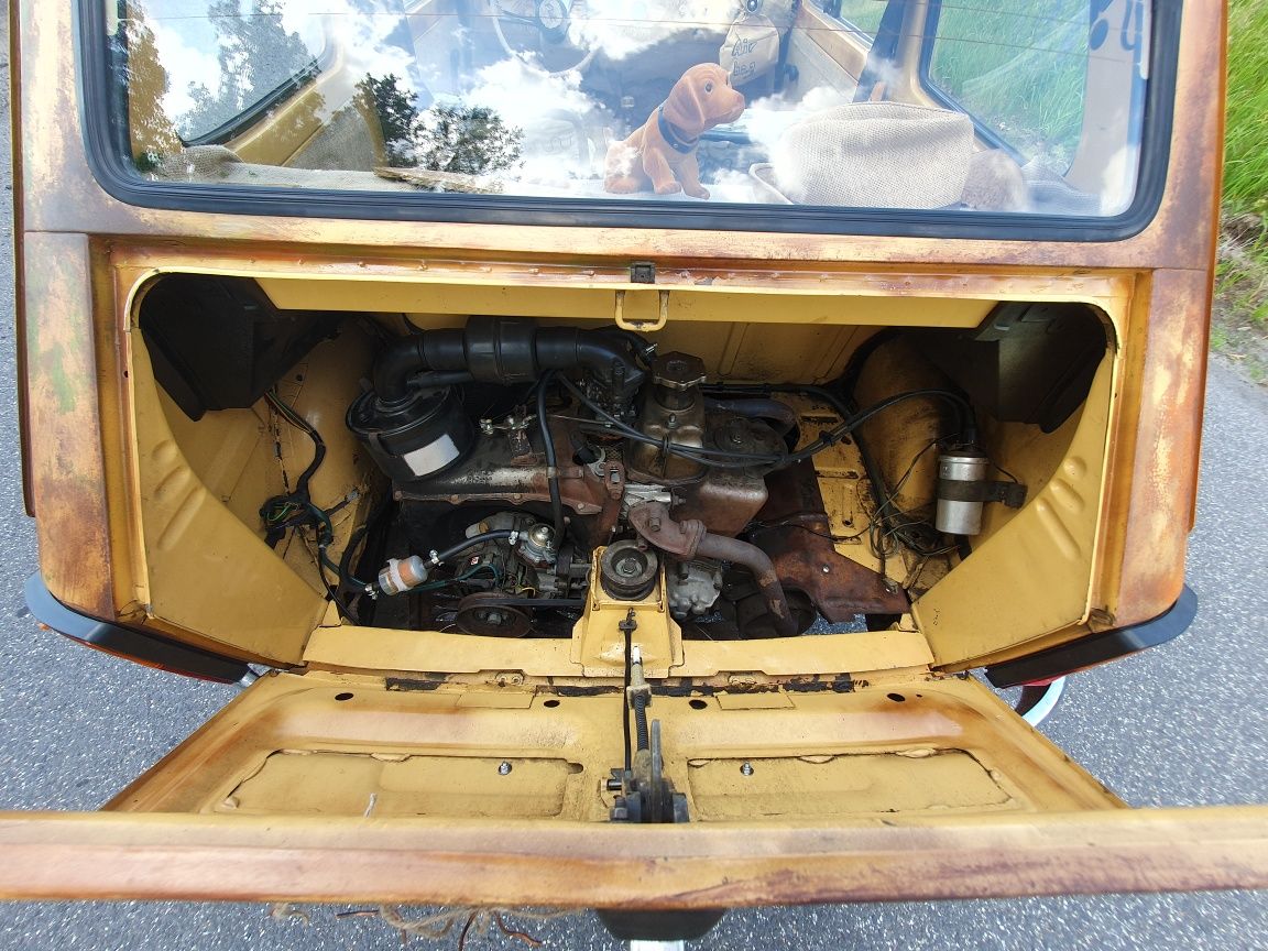 Fiat 126p maluch cabrio bosmal rost jedyny w swoim rodzaju