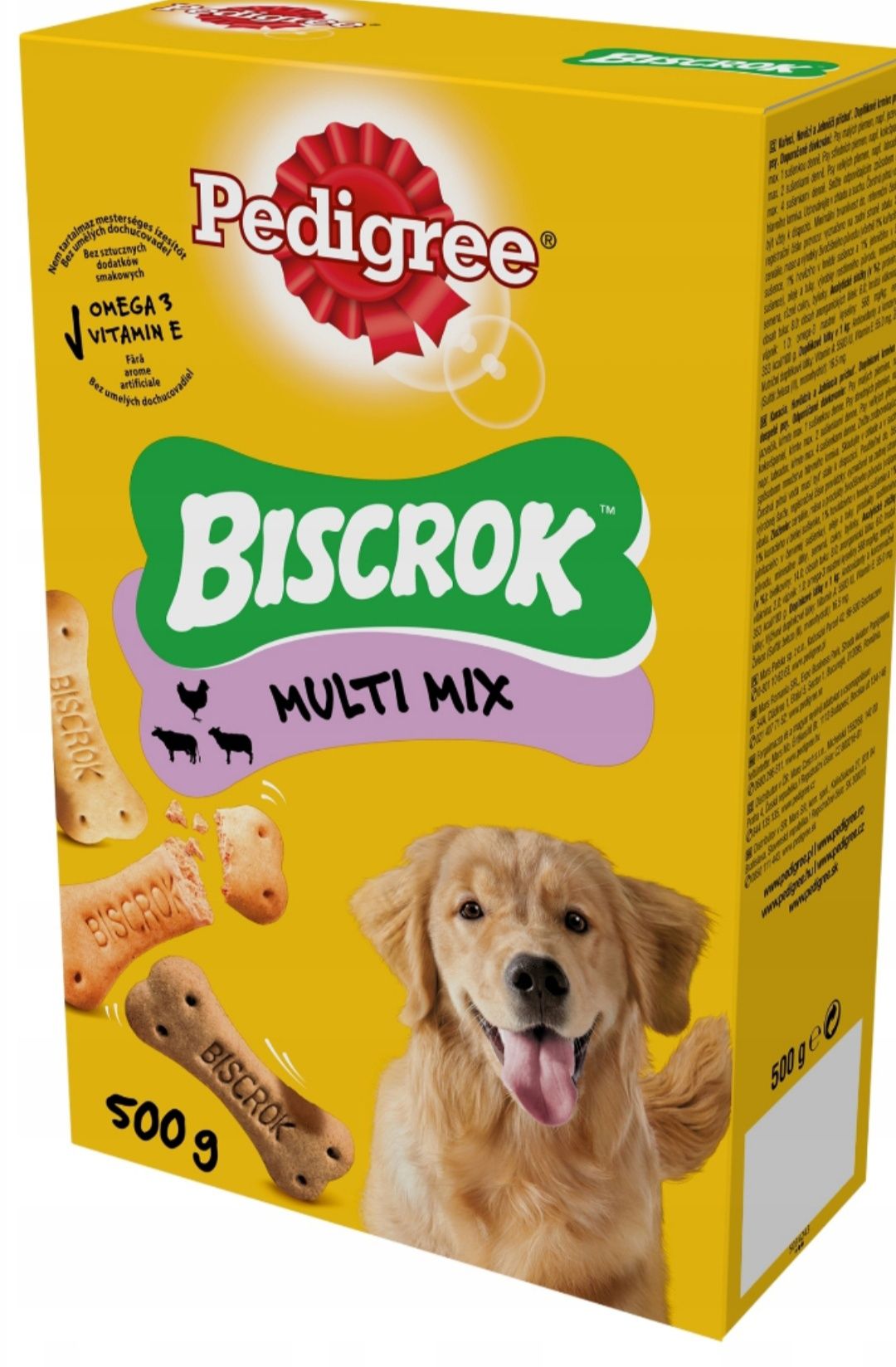 Komplet ciastek 10 opakowań 5xPEDIGREE Markies+5xPEDIGREE Biscrok .