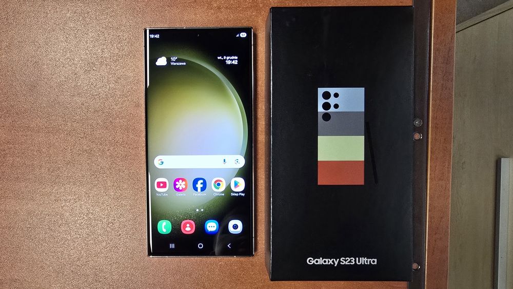 Samsung Galaxy S23 Ultra Dual Sim 512GB/12GB RAM limonkowy, stan bdb