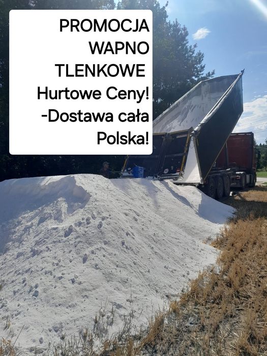 Wapno nawozowe, Magnezowe Kreda, tlenkowe, Hurtowe ceny !