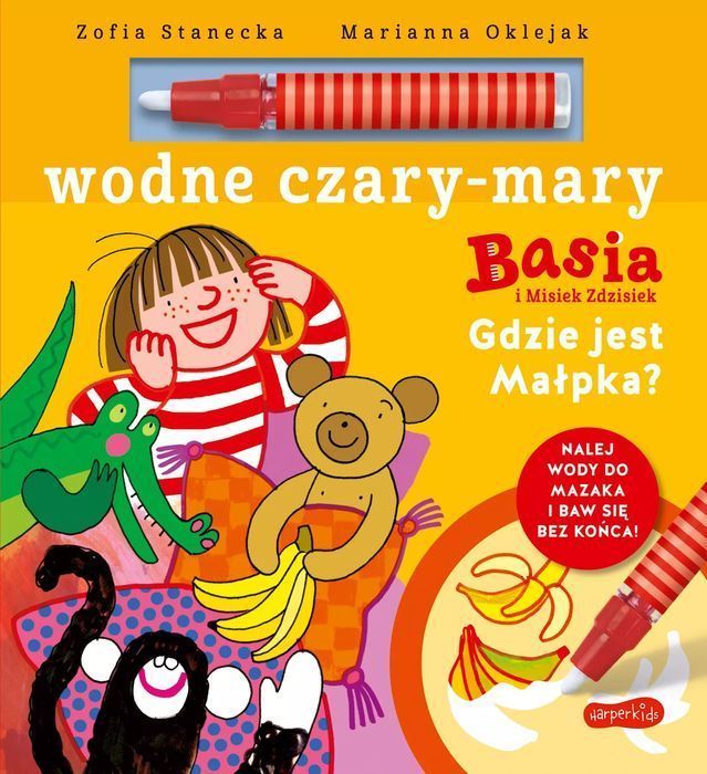 Basia I Misiek Zdzisiek. Gdzie Jest Małpka? Wodne Czary-Mary
