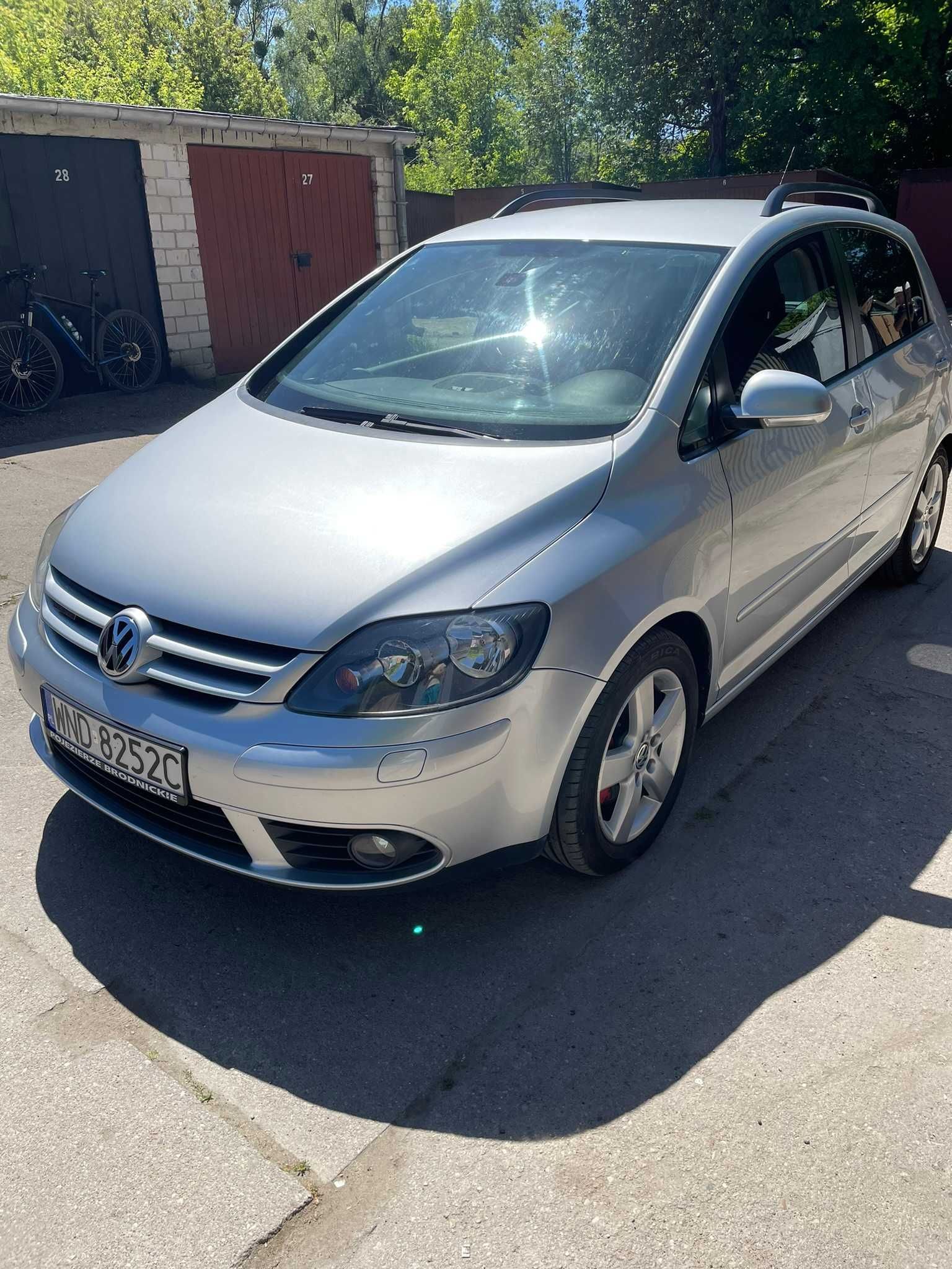 VW Golf PLUS, 1.9TDi, 2008r, Srebrny Metalic