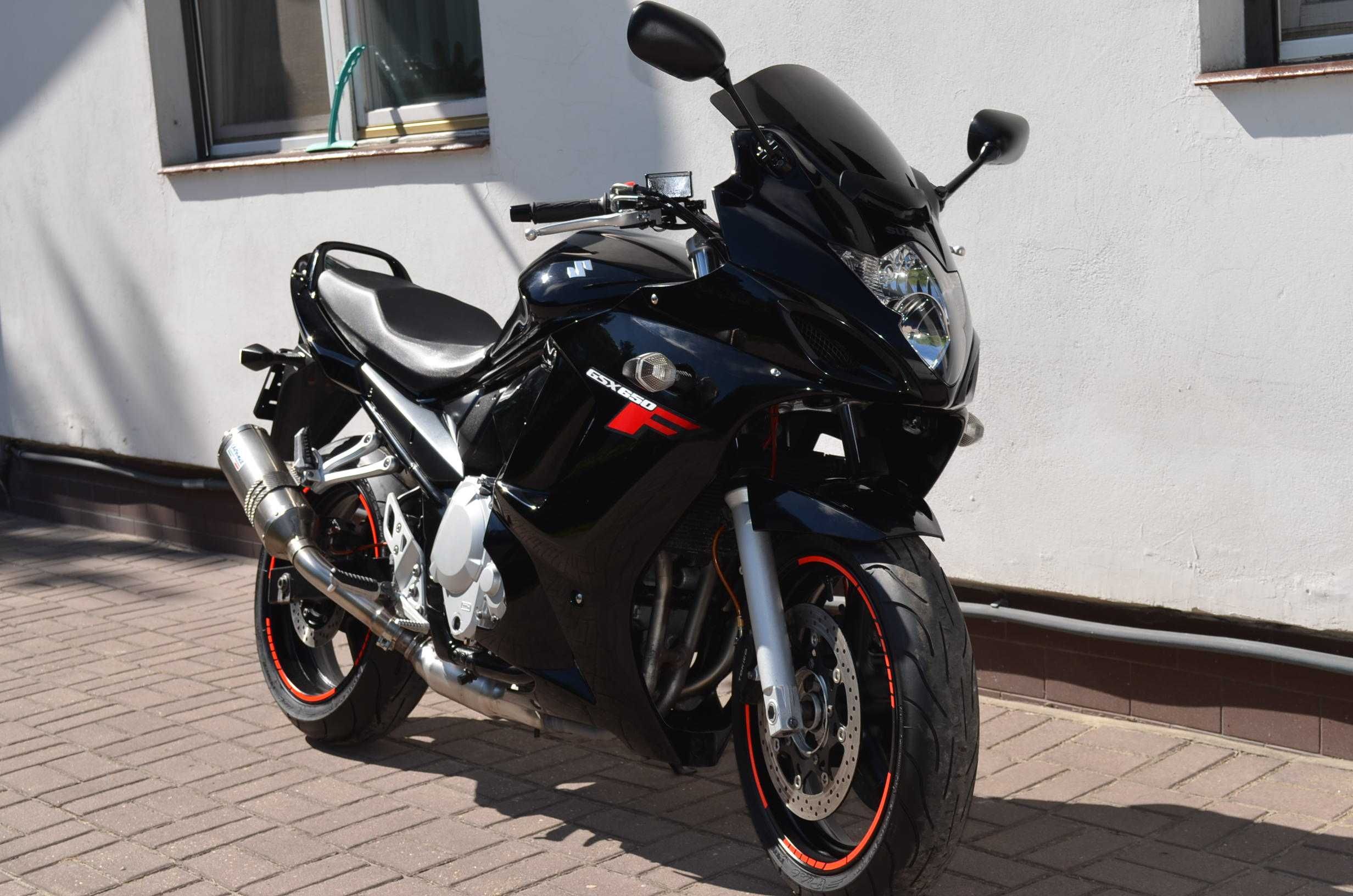 Suzuki GSX 650 F 24 tys. akcesoria