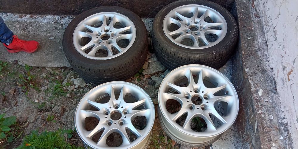 Диски БМВ 17 5x120 3401199  резина Sportactive   245/45/17