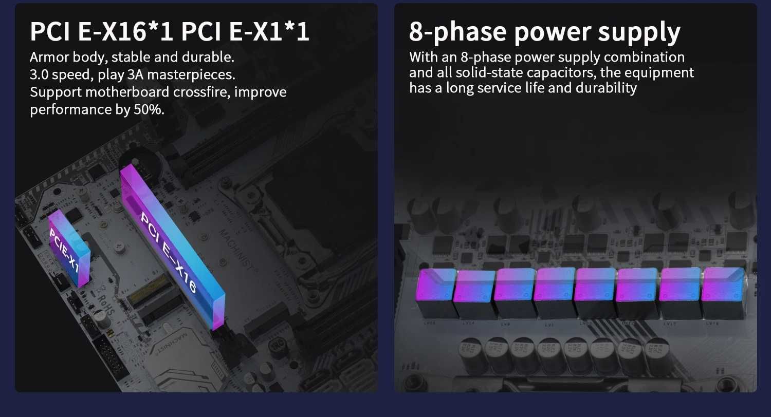 Материнська плата MACHINIST X99 K9