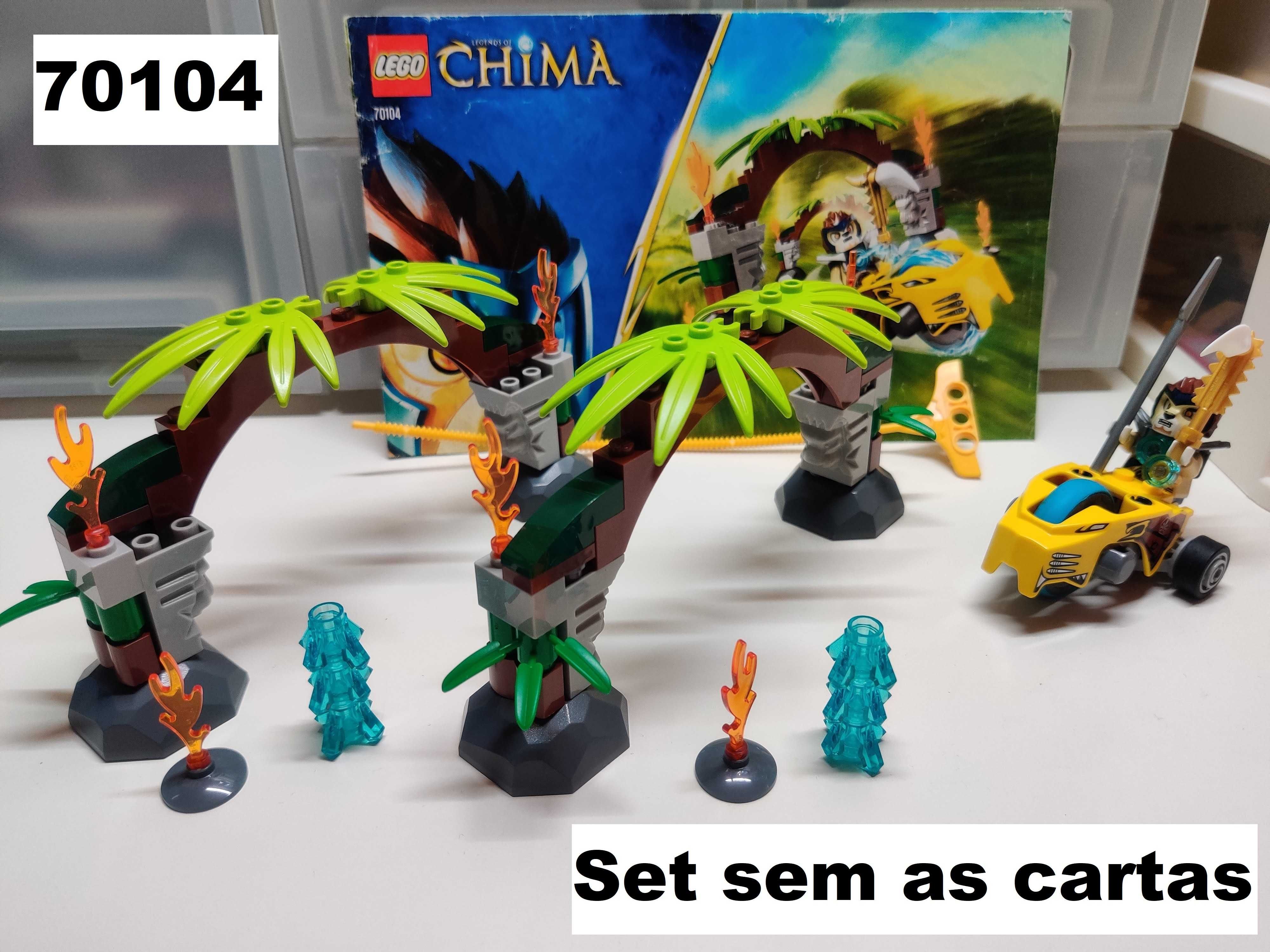Lego Minecraft 21121; Lego Chima 70104; Lego World Racers 8896