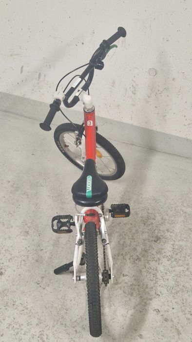 Woom 3 – lekki rower dziecięcy 16”, czerwony