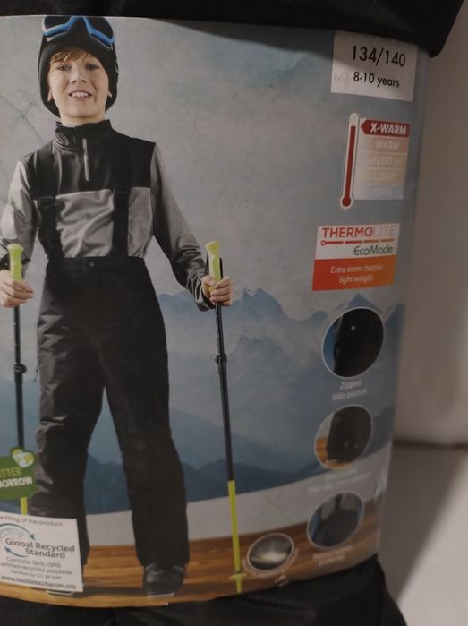 Dziecięce spodnie narciarskie chłopięce 134/140