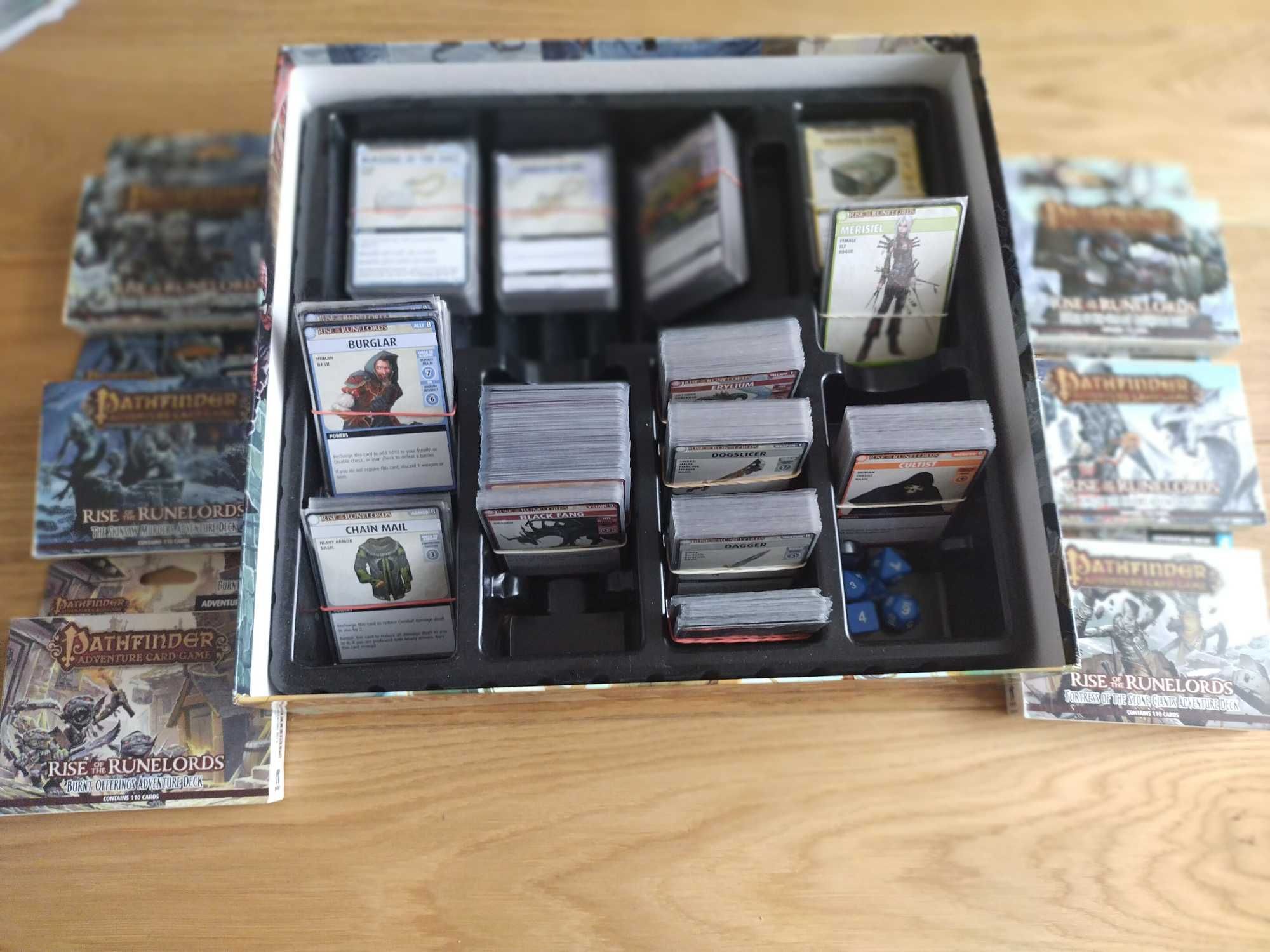Pathfinder: Rise of the Runelords + 6 dodatków jak nowa!