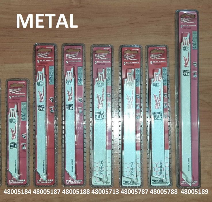 Piła szablasta lisica brzeszczot Milwaukee