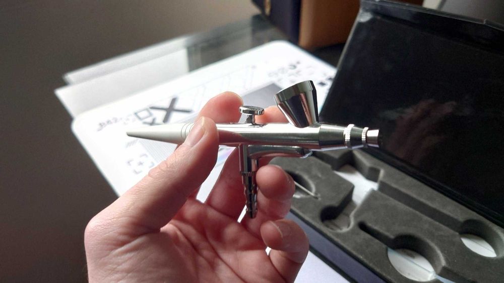 Аэрограф профессиональный, для краски авто, ткани, одежды и предметов