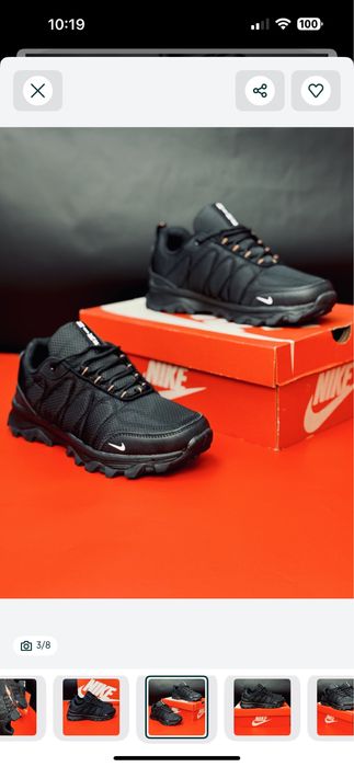 Nike Gore-Tex термо кроссовки WaterProof не промокают Найк кросовки