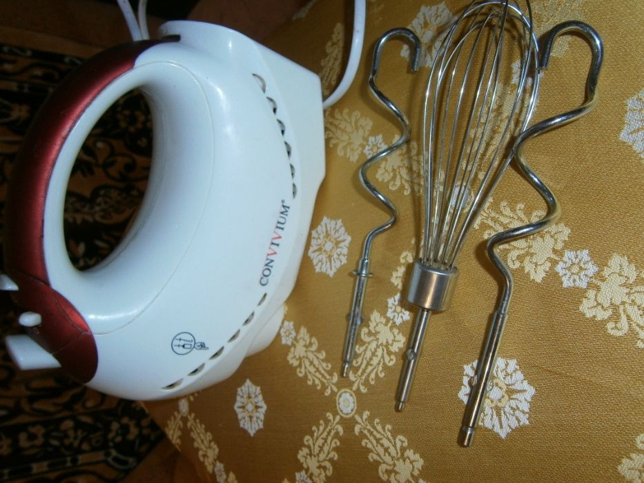 Миксер блендер взбивалка электрический 6-скоротной с насадками