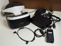 Gogle PS VR PlayStation VR Oryginalne Sony CUH-ZVR2 kable i procesor