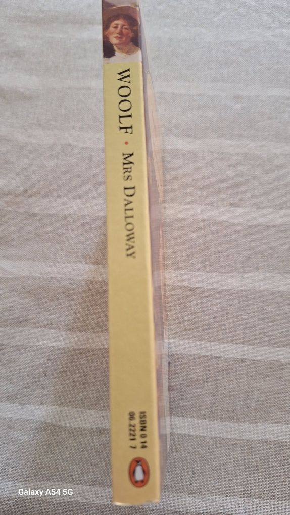 Livro "Mrs Dolloway" de Virginia Woolf (inglês)
